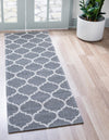 Savannah Elegance Collection Area Rug - Tybee Runner Dark Gray  lifestyle 46