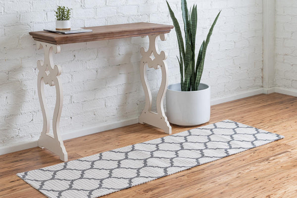 Savannah Elegance Collection Area Rug - Tybee Runner Ivory  lifestyle 83