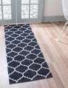 Savannah Elegance Collection Area Rug - Tybee Runner Black  lifestyle 78