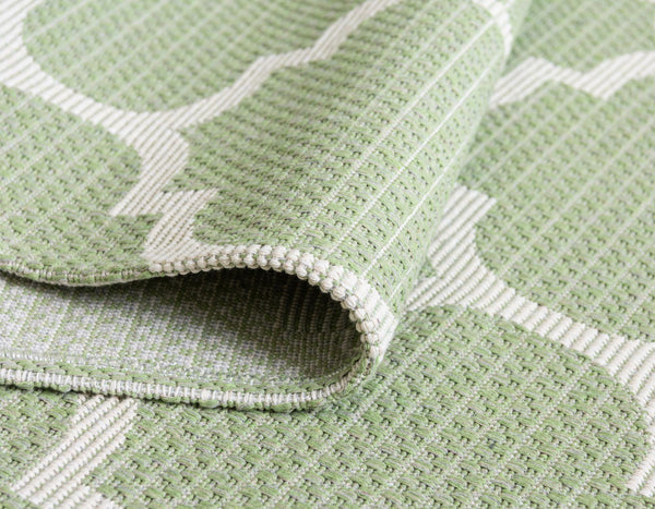 Savannah Elegance Collection Area Rug - Tybee Rectangle Green  lifestyle 21
