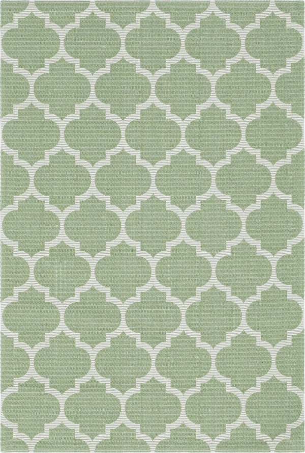 Savannah Elegance Collection Area Rug - Tybee Rectangle Green  lifestyle 3