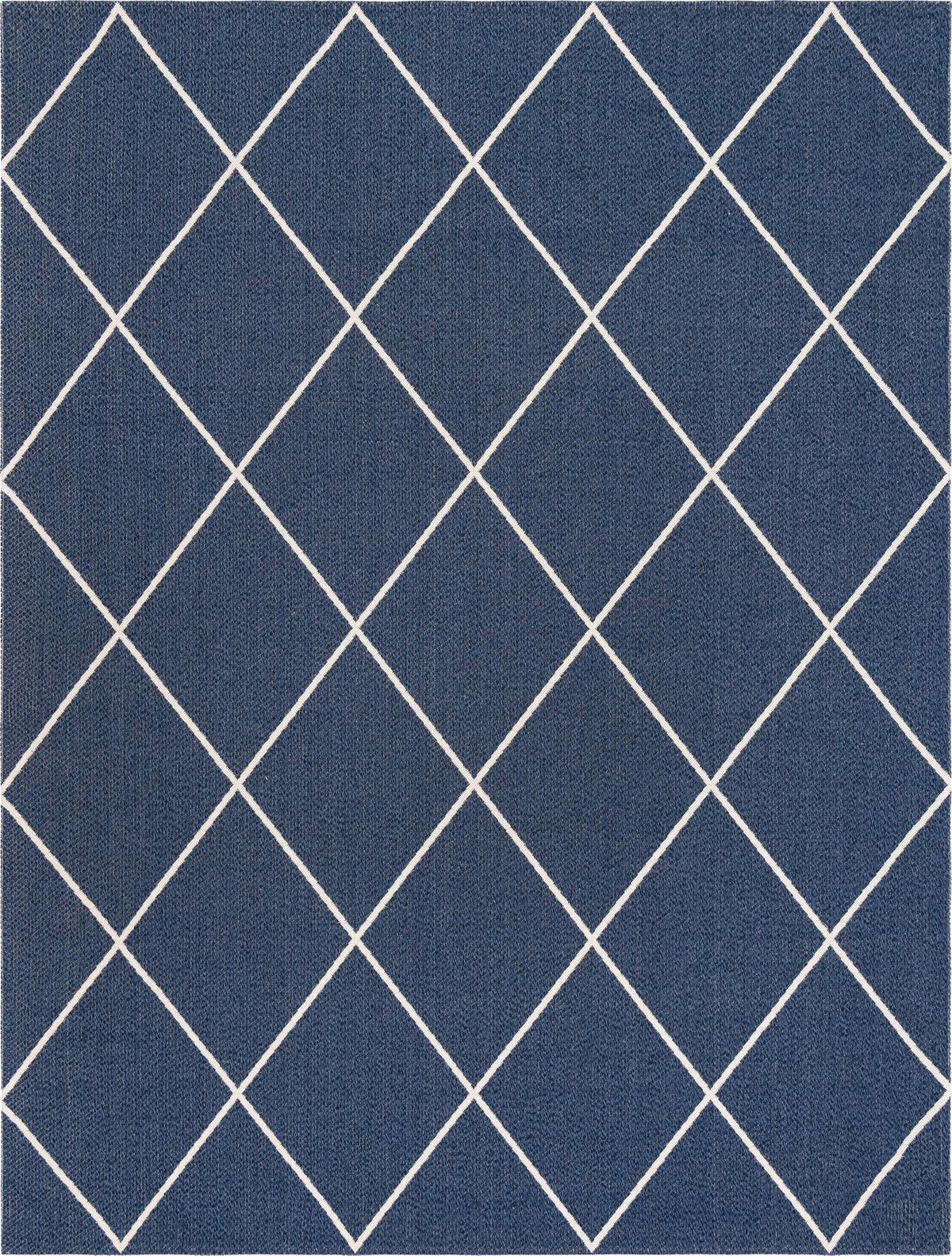 Savannah Elegance Collection Area Rug -  Skidaway Rectangle Navy Blue  lifestyle 3