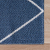 Savannah Elegance Collection Area Rug -  Skidaway Rectangle Navy Blue  lifestyle 35
