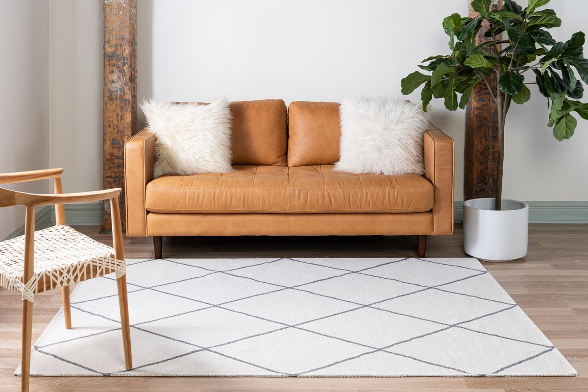 Savannah Elegance Collection Area Rug -  Skidaway Rectangle Ivory  lifestyle 15