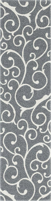 Savannah Elegance Collection Area Rug -  Ossabaw Runner Dark Gray  lifestyle 25