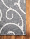 Savannah Elegance Collection Area Rug -  Ossabaw Runner Dark Gray  lifestyle 40