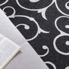 Savannah Elegance Collection Area Rug -  Ossabaw Rectangle Black  lifestyle 11