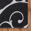 Savannah Elegance Collection Area Rug -  Ossabaw Rectangle Black  lifestyle 17