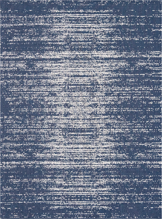 Savannah Elegance Collection Area Rug -  Cumberland Rectangle Navy Blue Main