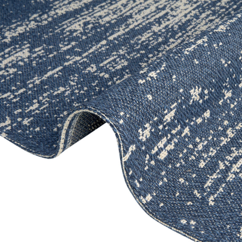 Savannah Elegance Collection Area Rug -  Cumberland Rectangle Navy Blue  lifestyle 19