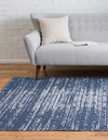 Savannah Elegance Collection Area Rug -  Cumberland Rectangle Navy Blue  lifestyle 25