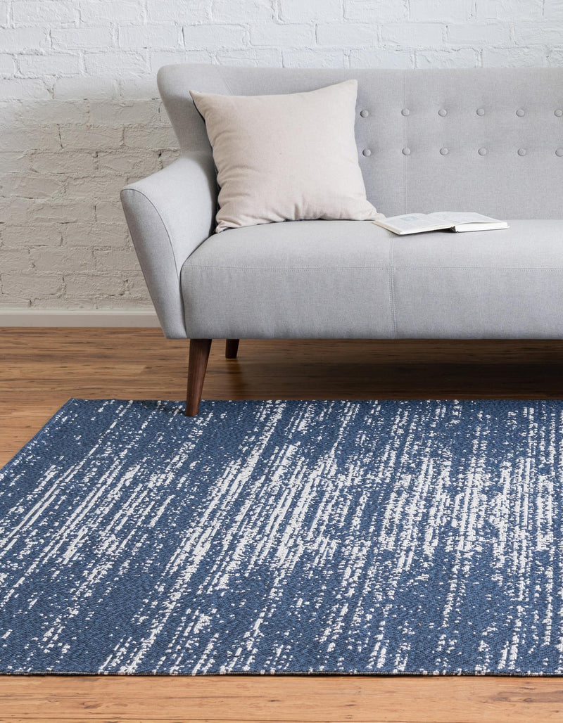 Savannah Elegance Collection Area Rug -  Cumberland Rectangle Navy Blue  lifestyle 25