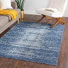 Savannah Elegance Collection Area Rug -  Cumberland Rectangle Navy Blue  lifestyle 26