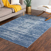 Savannah Elegance Collection Area Rug -  Cumberland Rectangle Navy Blue  lifestyle 28