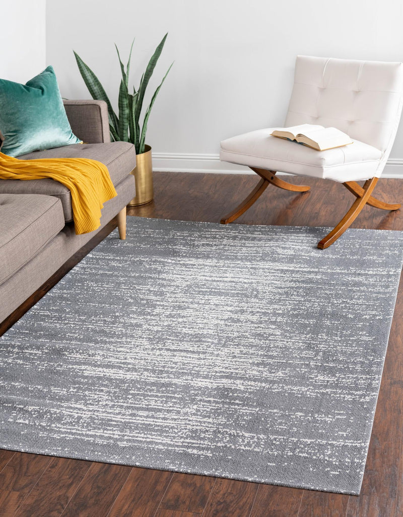 Savannah Elegance Collection Area Rug -  Cumberland Rectangle Dark Gray  lifestyle 4