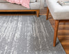 Savannah Elegance Collection Area Rug -  Cumberland Rectangle Dark Gray  lifestyle 12