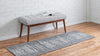 Savannah Elegance Collection Area Rug -  Cumberland Runner Dark Gray  lifestyle 34