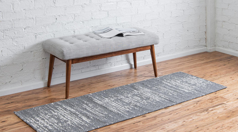 Savannah Elegance Collection Area Rug -  Cumberland Runner Dark Gray  lifestyle 34