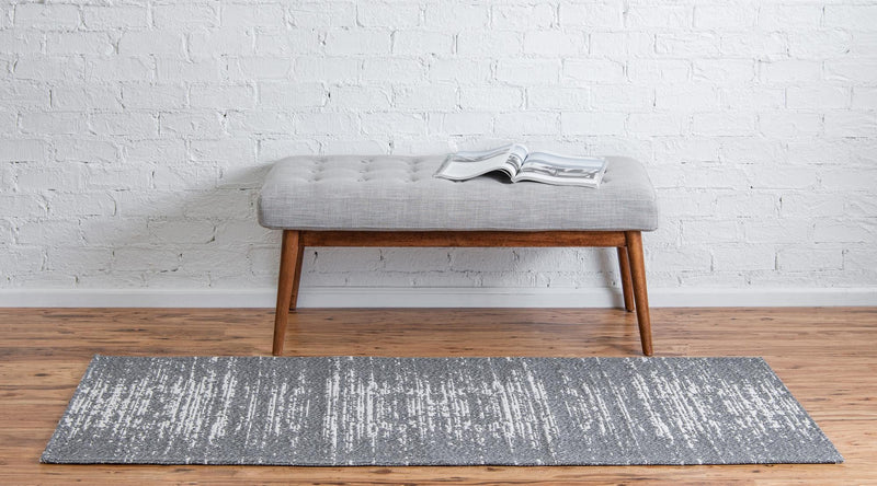 Savannah Elegance Collection Area Rug -  Cumberland Runner Dark Gray  lifestyle 36
