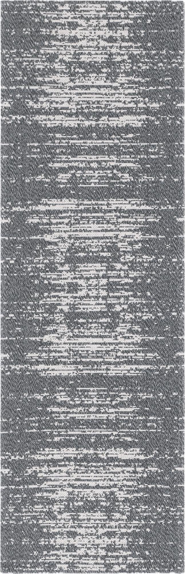 Savannah Elegance Collection Area Rug -  Cumberland Runner Dark Gray  lifestyle 30