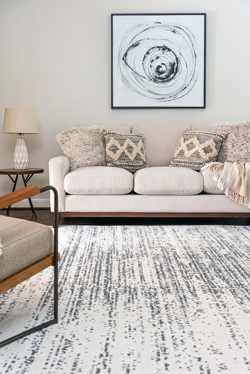 Savannah Elegance Collection Area Rug -  Cumberland Rectangle Ivory  lifestyle 30