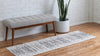 Savannah Elegance Collection Area Rug -  Cumberland Runner Ivory  lifestyle 35