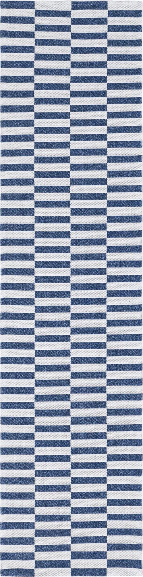 Savannah Elegance Collection Area Rug -  Jekyll Runner Navy Blue  lifestyle 48