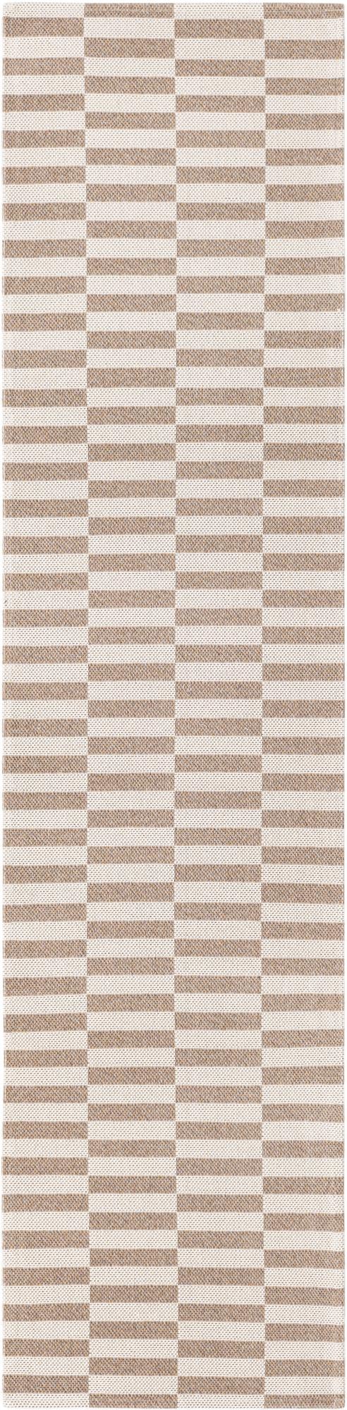 Savannah Elegance Collection Area Rug -  Jekyll Runner Taupe  lifestyle 35