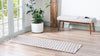 Savannah Elegance Collection Area Rug -  Jekyll Runner Taupe  lifestyle 39
