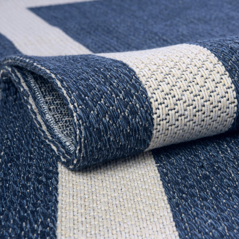 Savannah Elegance Collection Area Rug -  Talahi Rectangle Navy Blue  lifestyle 12
