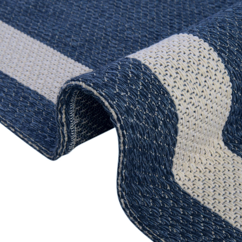 Savannah Elegance Collection Area Rug -  Talahi Rectangle Navy Blue  lifestyle 20