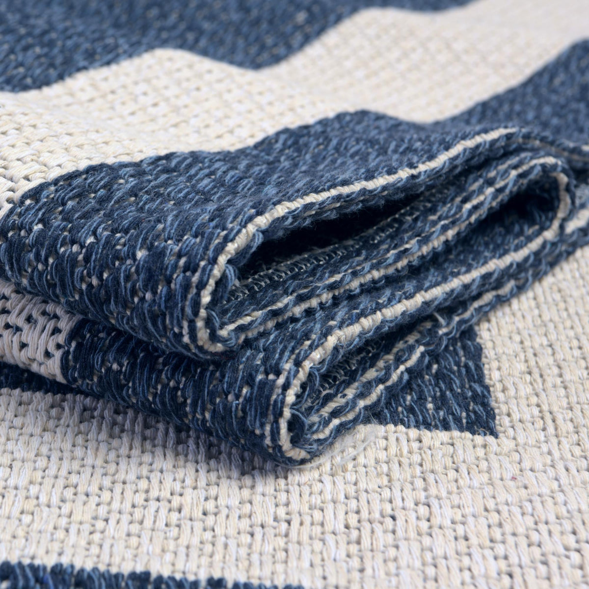 Savannah Elegance Collection Area Rug -  Talahi Rectangle Navy Blue  lifestyle 23