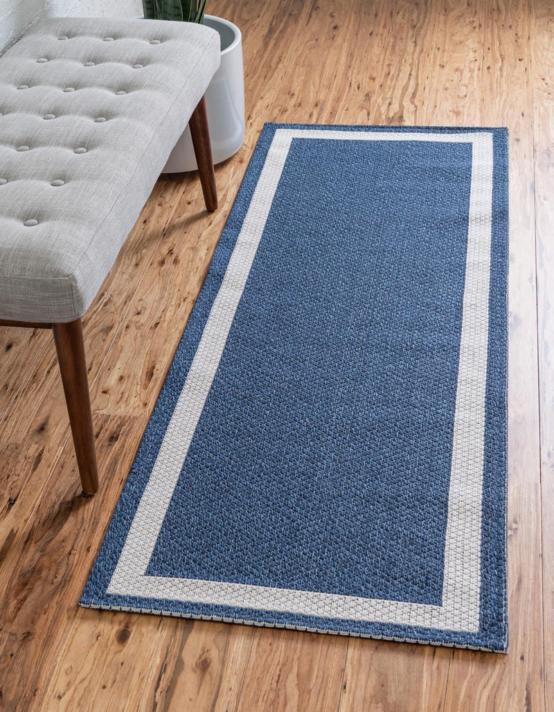 Savannah Elegance Collection Area Rug -  Talahi Runner Navy Blue  lifestyle 30