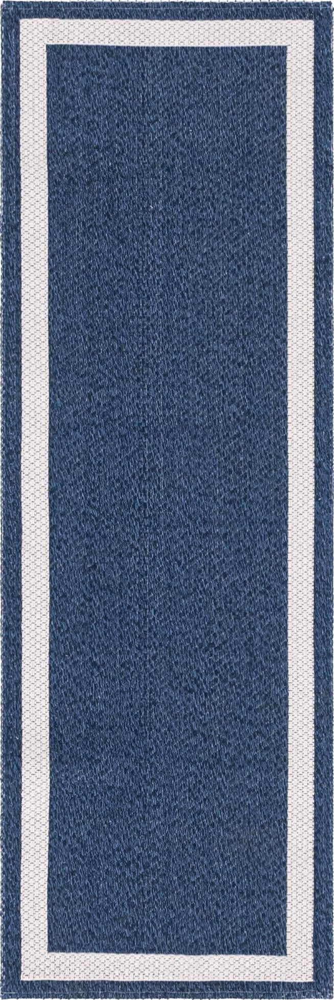 Savannah Elegance Collection Area Rug -  Talahi Runner Navy Blue  lifestyle 28