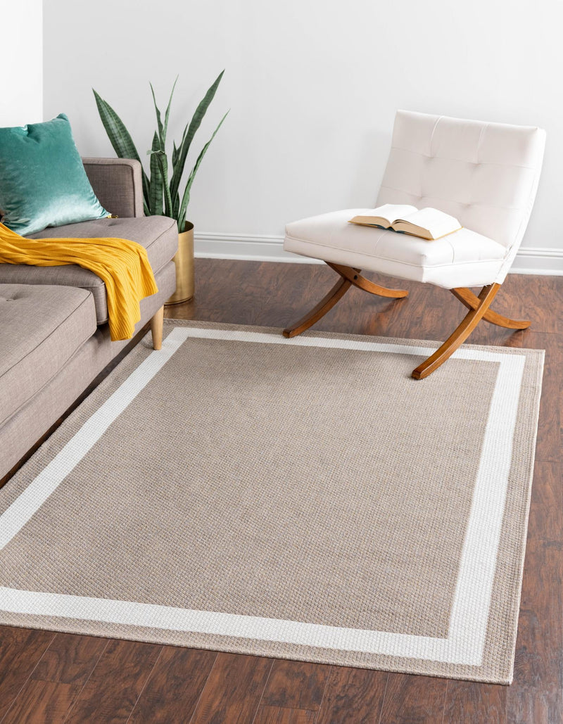 Savannah Elegance Collection Area Rug -  Talahi Rectangle Taupe  lifestyle 3