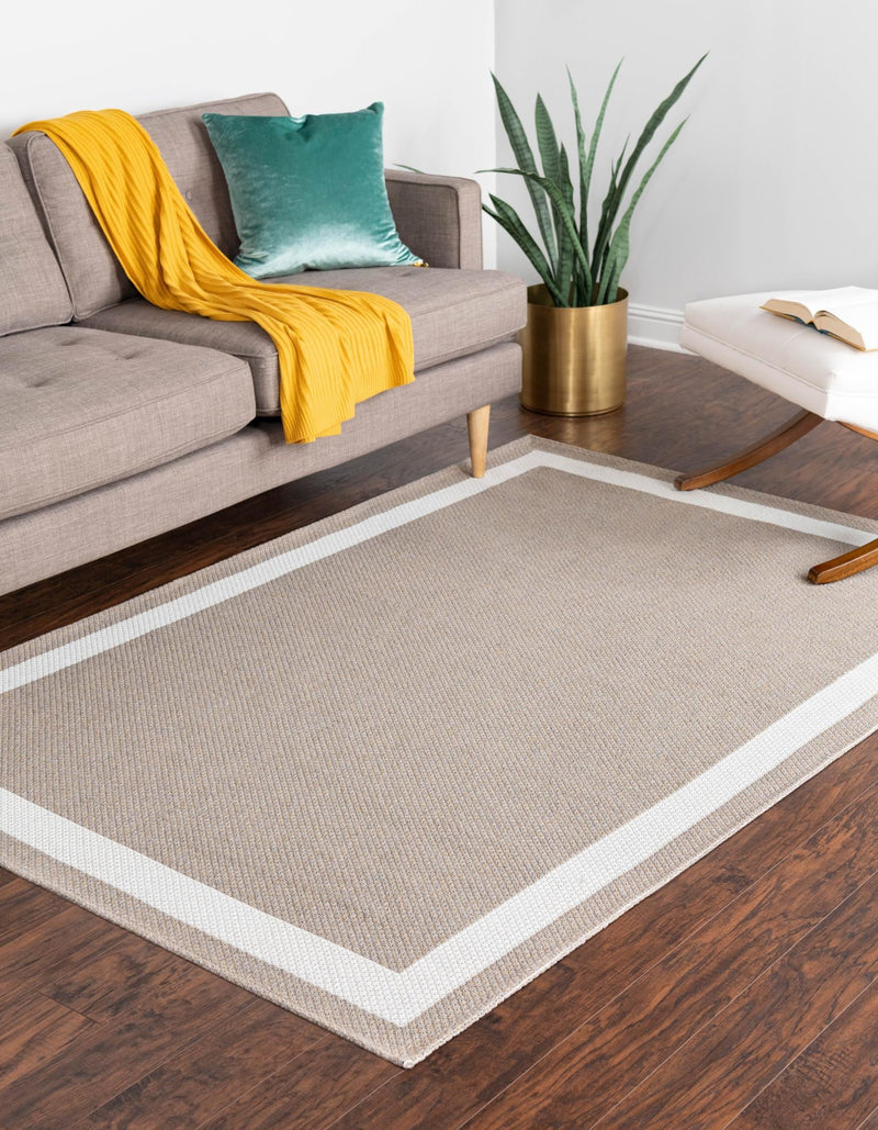 Savannah Elegance Collection Area Rug -  Talahi Rectangle Taupe  lifestyle 5