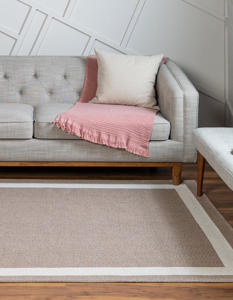 Savannah Elegance Collection Area Rug -  Talahi Rectangle Taupe  lifestyle 7