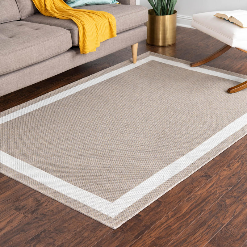 Savannah Elegance Collection Area Rug -  Talahi Rectangle Taupe  lifestyle 26