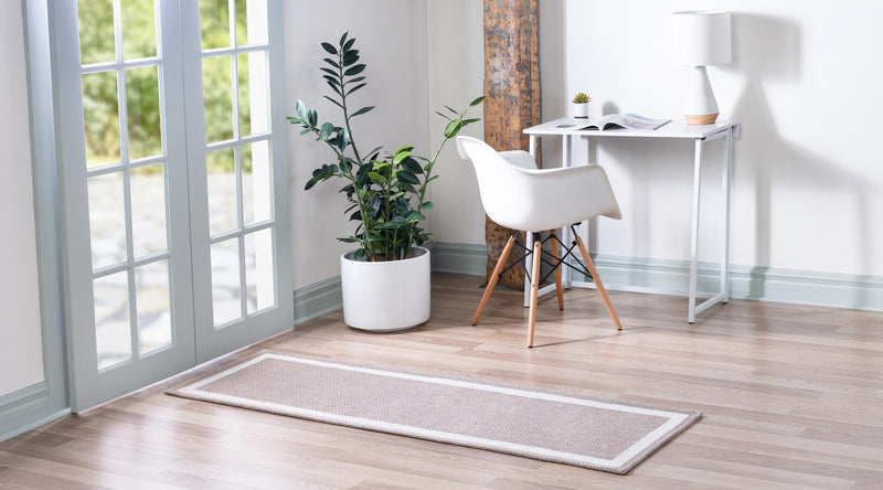 Savannah Elegance Collection Area Rug -  Talahi Runner Taupe  lifestyle 31