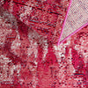 Celestial Luminescence Collection Area Rug -  Nebula Rectangle Red  lifestyle 26