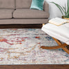 Celestial Luminescence Collection Area Rug -  Nebula Rectangle Gray  lifestyle 33