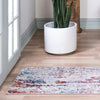 Celestial Luminescence Collection Area Rug -  Nebula Runner Gray  lifestyle 73