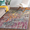 Celestial Luminescence Collection Area Rug -  Nebula Rectangle Multi  lifestyle 37