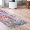 Celestial Luminescence Collection Area Rug -  Nebula Runner Multi  lifestyle 64