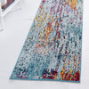 Celestial Luminescence Collection Area Rug -  Nebula Runner Blue and Multi  lifestyle 8