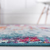 Celestial Luminescence Collection Area Rug -  Nebula Runner Blue and Multi  lifestyle 14