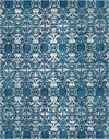 Mystic Oasis Collection Area Rug - Sahara Rectangle Navy Blue  lifestyle 4