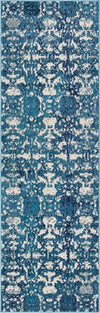 Mystic Oasis Collection Area Rug - Sahara Runner Navy Blue  lifestyle 51