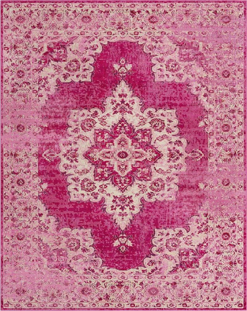 Mystic Oasis Collection Area Rug -  Mirage Rectangle Pink Main