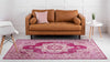 Mystic Oasis Collection Area Rug -  Mirage Rectangle Pink  lifestyle 9